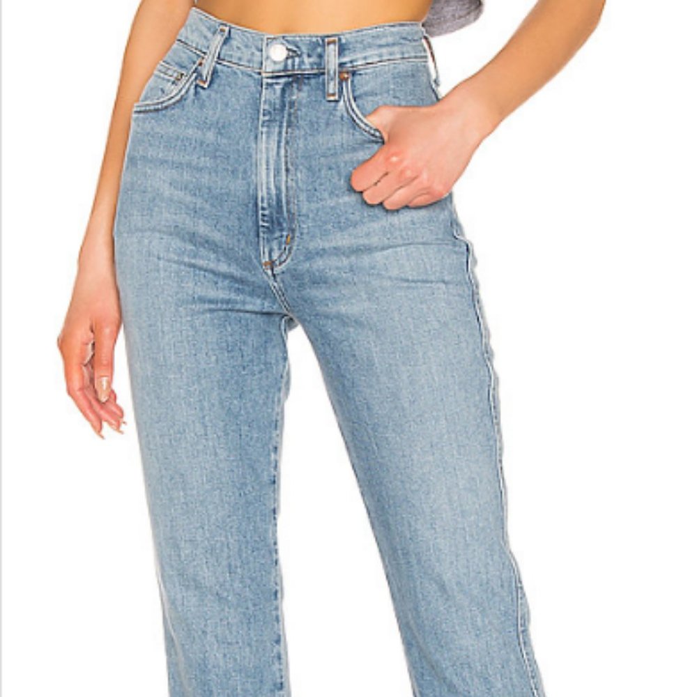 AGOLDE Pinch waist High rise kick